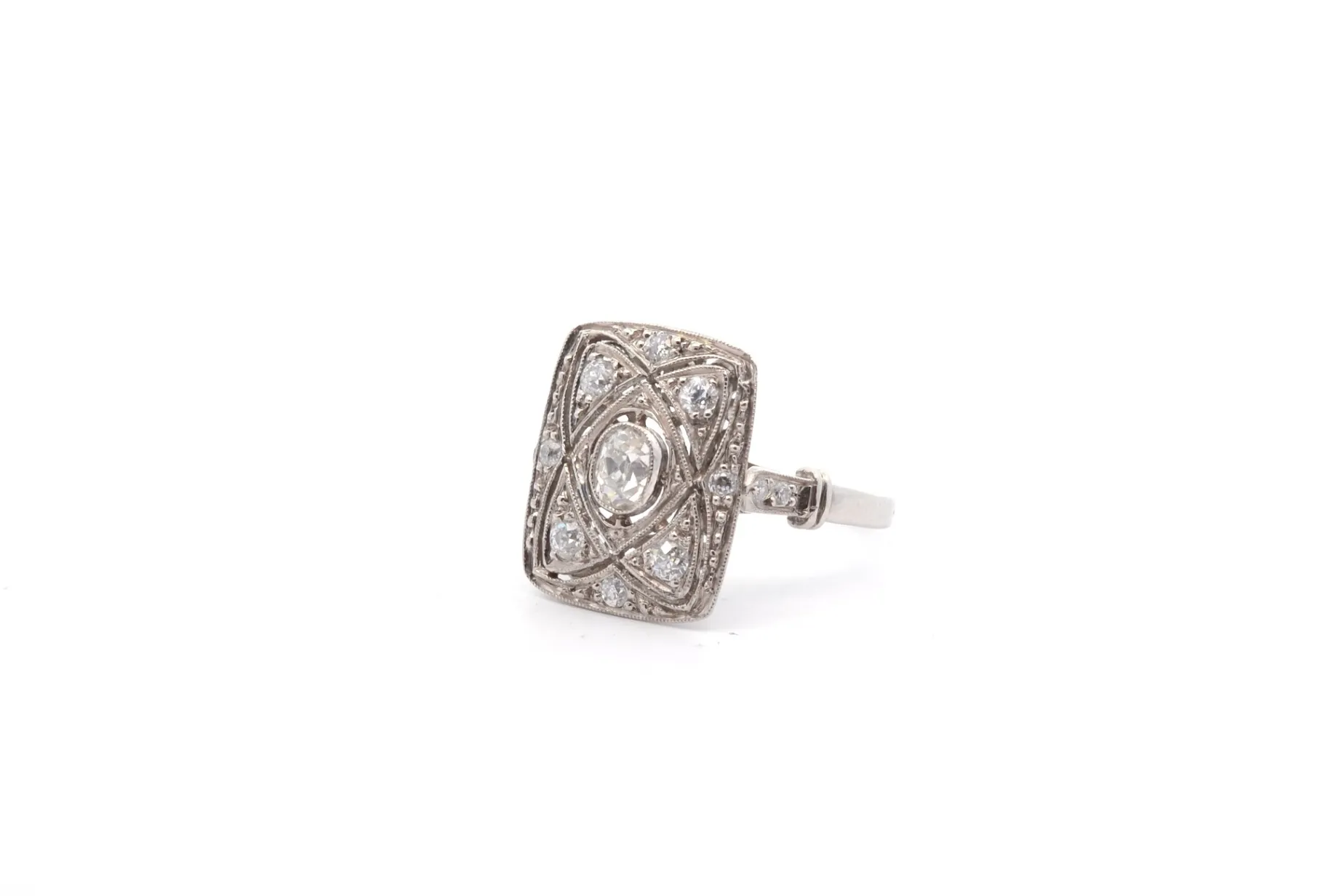 Bottazzi Blondeel Bague art déco en diamants Cheap
