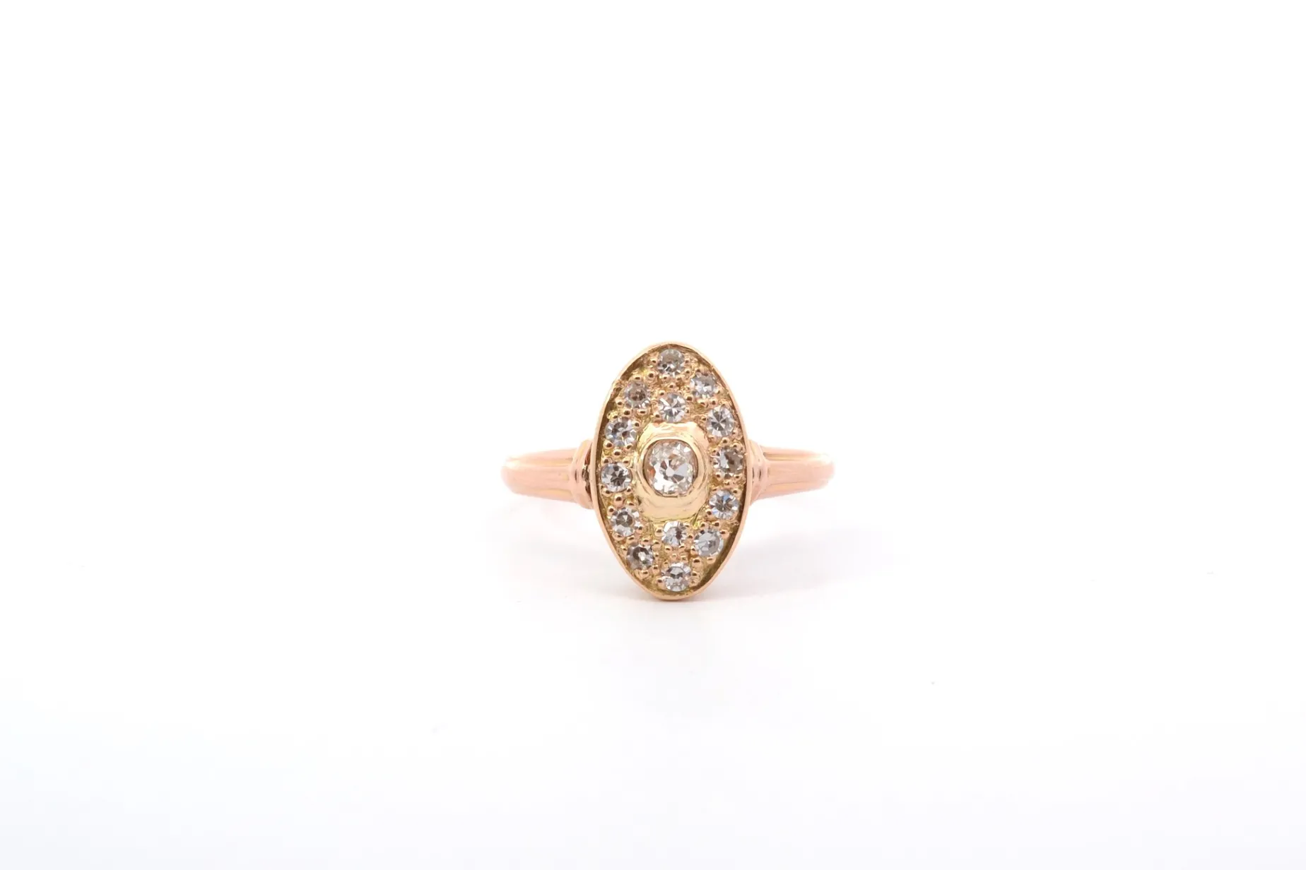 Bottazzi Blondeel Bague vintage diamants en or 18k Best Sale