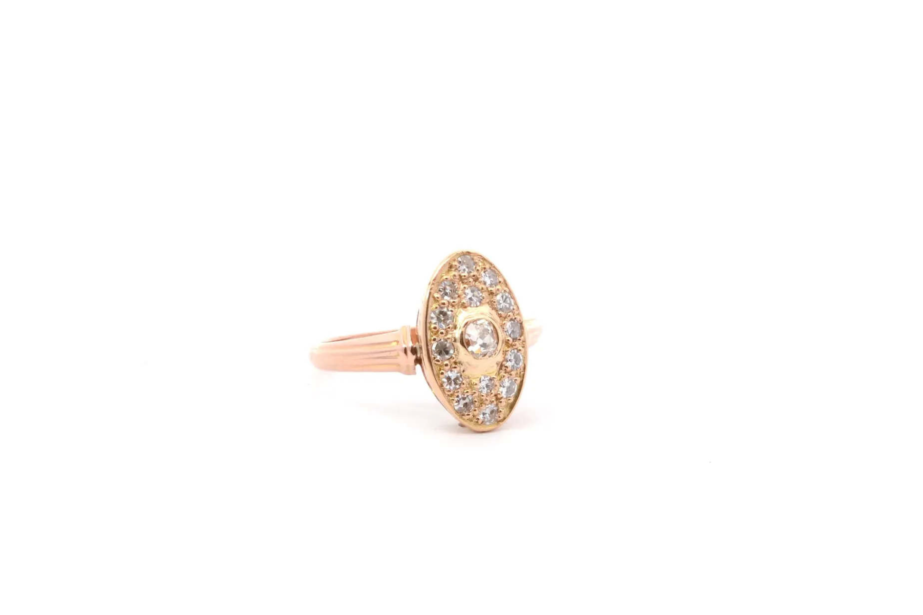 Bottazzi Blondeel Bague vintage diamants en or 18k Best Sale