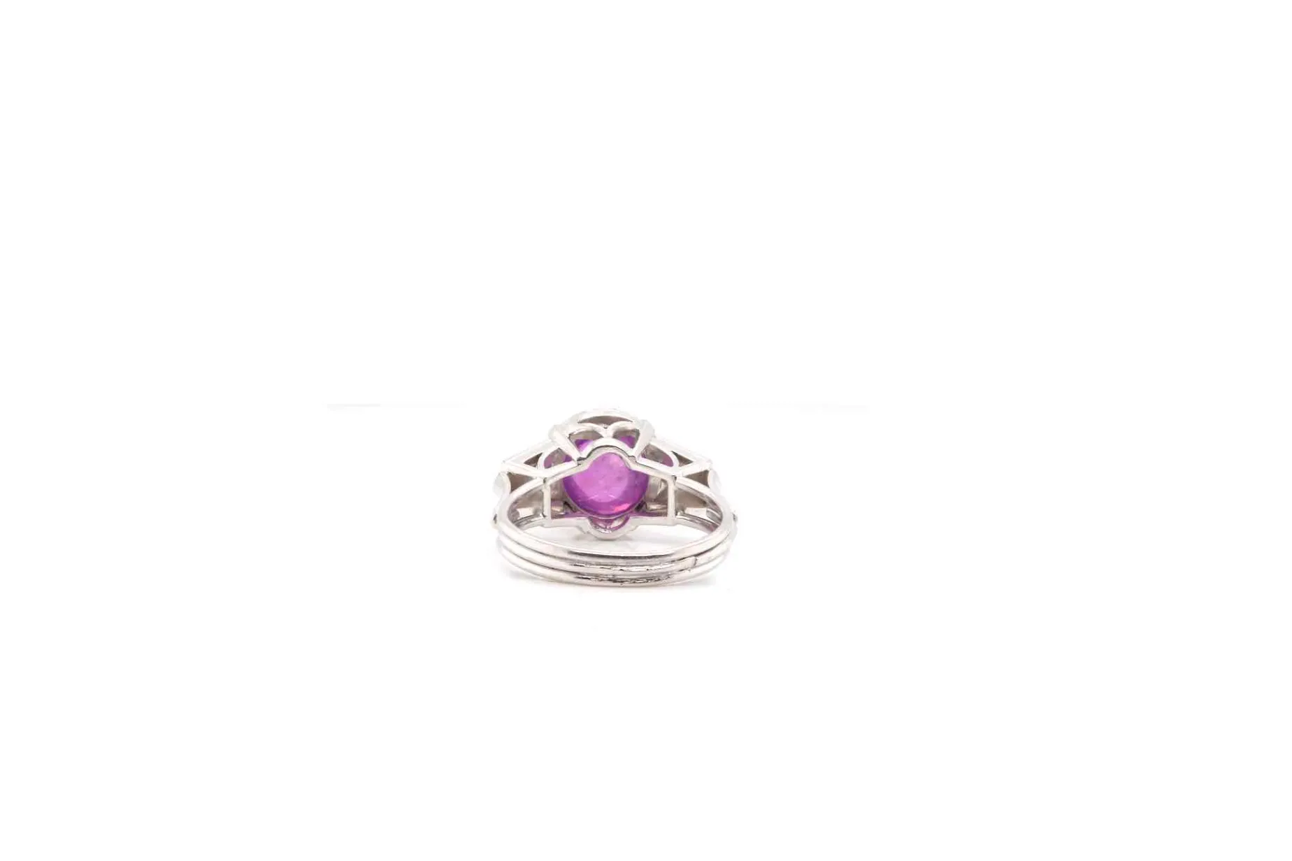 Bottazzi Blondeel Bague vintage saphir rose de Ceylan étoilé Best Sale