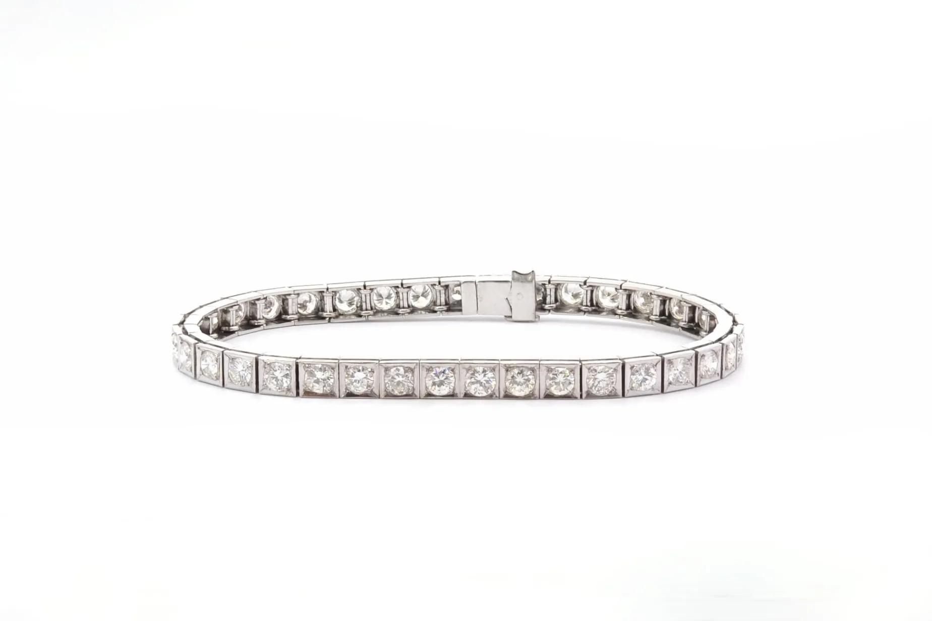 Bottazzi Blondeel Bracelet vintage diamants en or 18k Cheap
