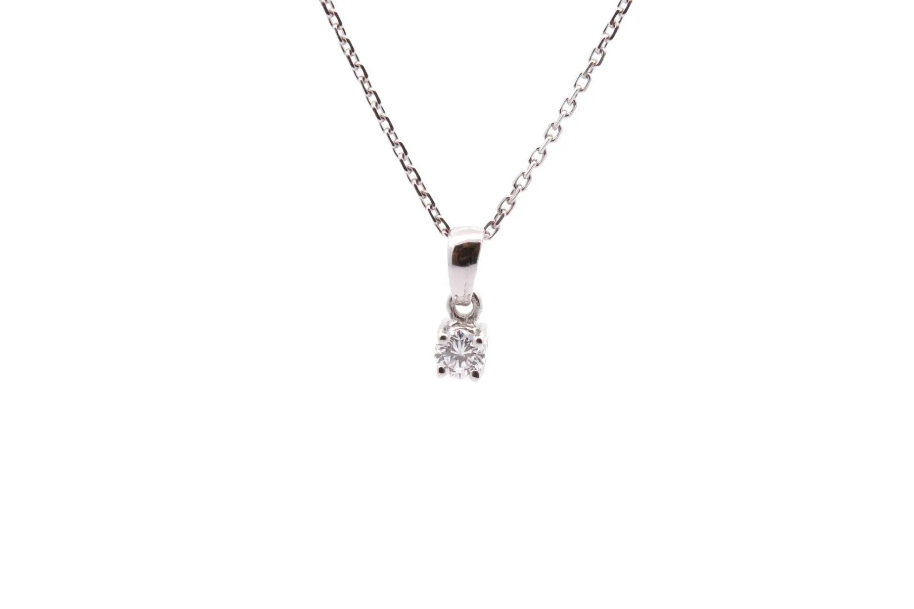 Bottazzi Blondeel Collier diamant en or blanc 18k Hot