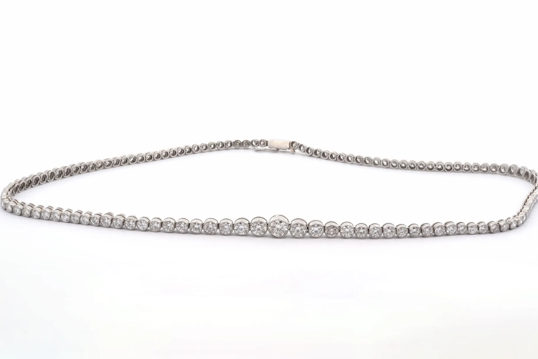 Bottazzi Blondeel Collier diamants en platine Flash Sale