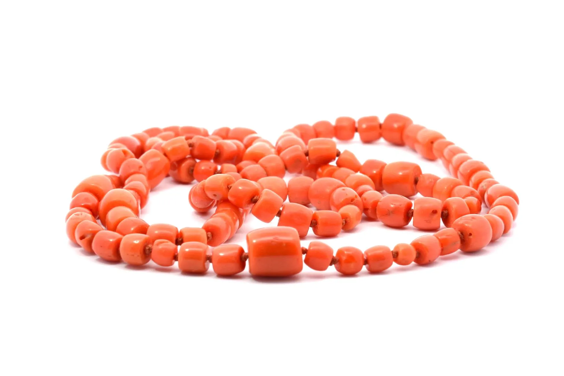 Bottazzi Blondeel Collier vintage corail Best Sale